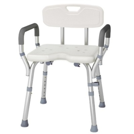 Shower Chair With Back & Arm