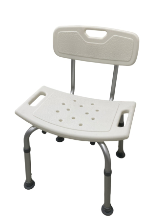 Shower Chair with Back Support