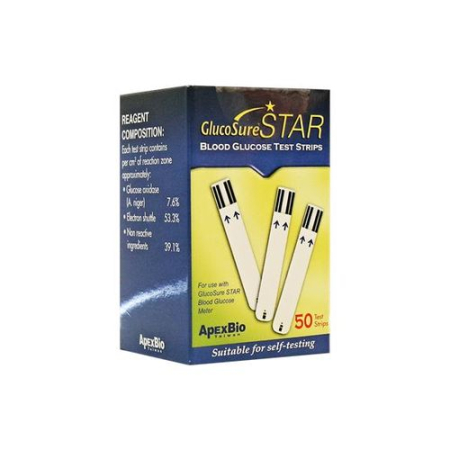 GS STAR Blood Test Strips
