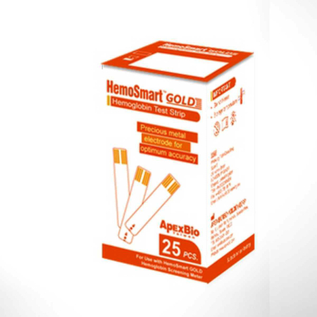 HemoSmart Hemoglobin Gold Test Strip