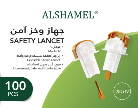 Safety Lancet 28G IV