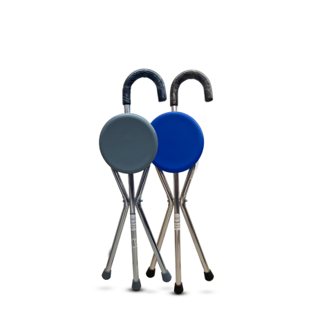 Sturdy Stick with Seat for Elderly
