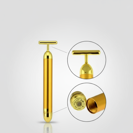 24K Gold Pulse Facial Massager