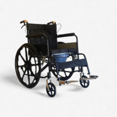Wheelchair with Commode